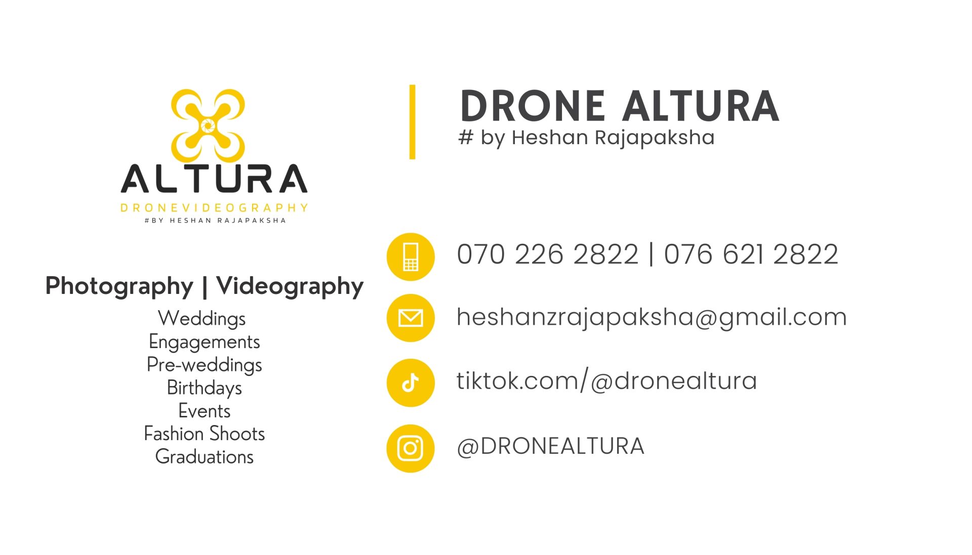 ALTURA DRONEGRAPHY AND PHOTOGRAPHY